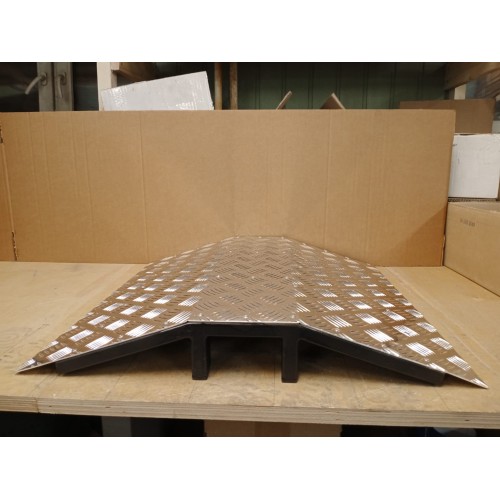 Пандус перекатной двусторонний усиленный ПЕРЕКАТ 600х2500 мм