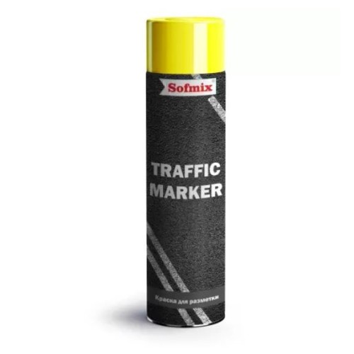 Аэрозольная краска для разметки TRAFFIC MARKER 800 мл