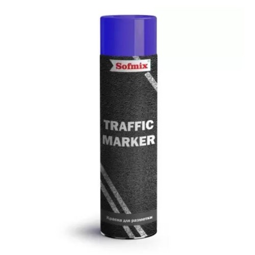 Аэрозольная краска для разметки TRAFFIC MARKER 800 мл