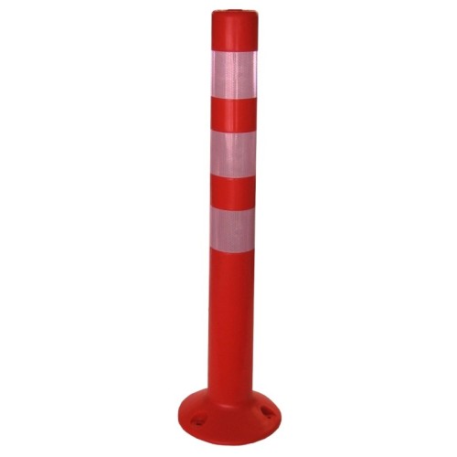Столбик сигнальный красный 1000 мм