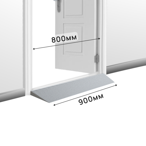 Пандус полимерный РУБЕЖ 40х160х900 мм