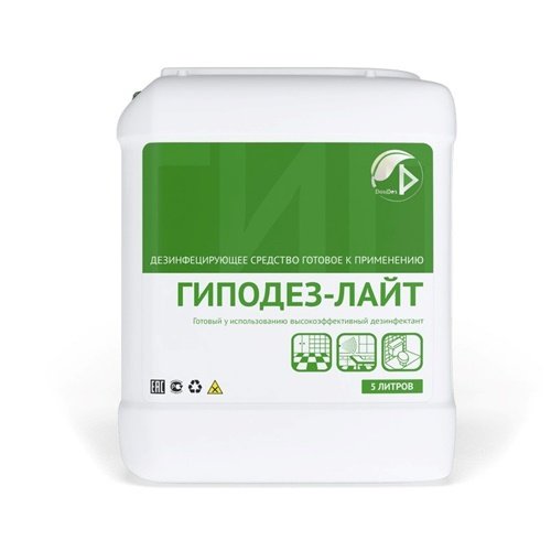 Дезинфицирующее средство ГИПОДЕЗ-ЛАЙТ 5л Дезинфицирующее средство ГИПОДЕЗ-ЛАЙТ 5л