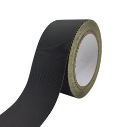 Ацетатная лента для переплёта книг и изоляции проводов 25 мм х 5 м, чёрная (толщина 190 мк)
