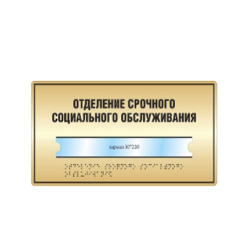 Комплексная тактильная табличка с карманом на металлизированном пластике 200х300 мм Комплексная тактильная табличка с карманом на металлизированном пластике 200х300 мм