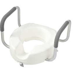 Сидение-насадка на унитаз с поручнями 